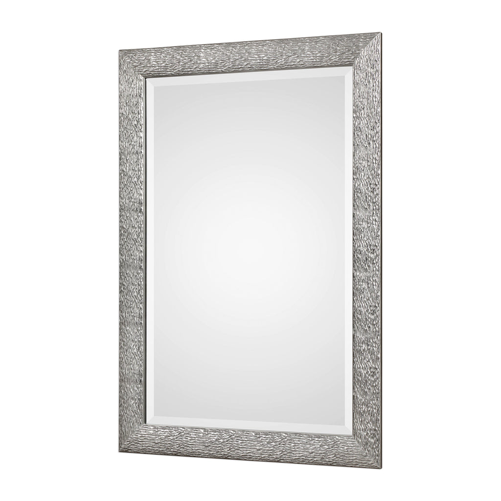 Mossley Metallic Silver Mirror