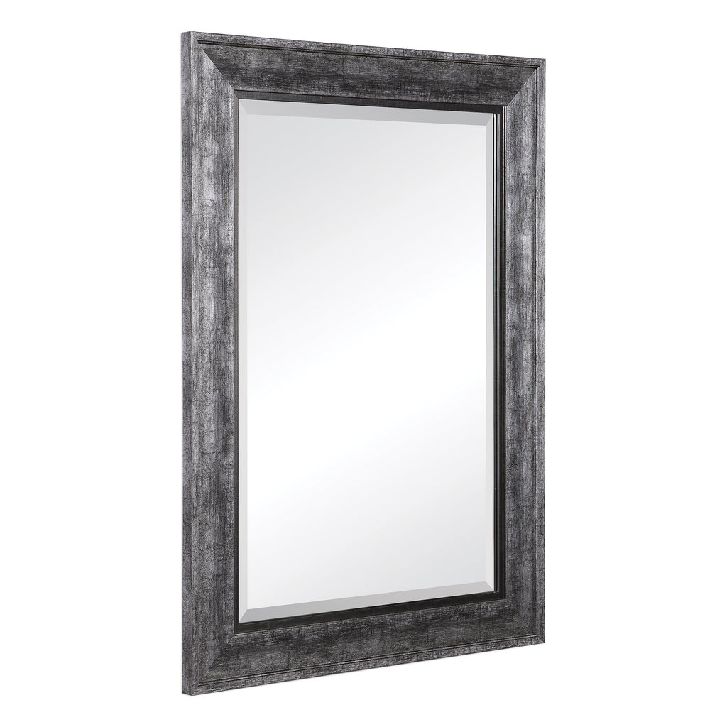 Affton Burnished Silver Mirror