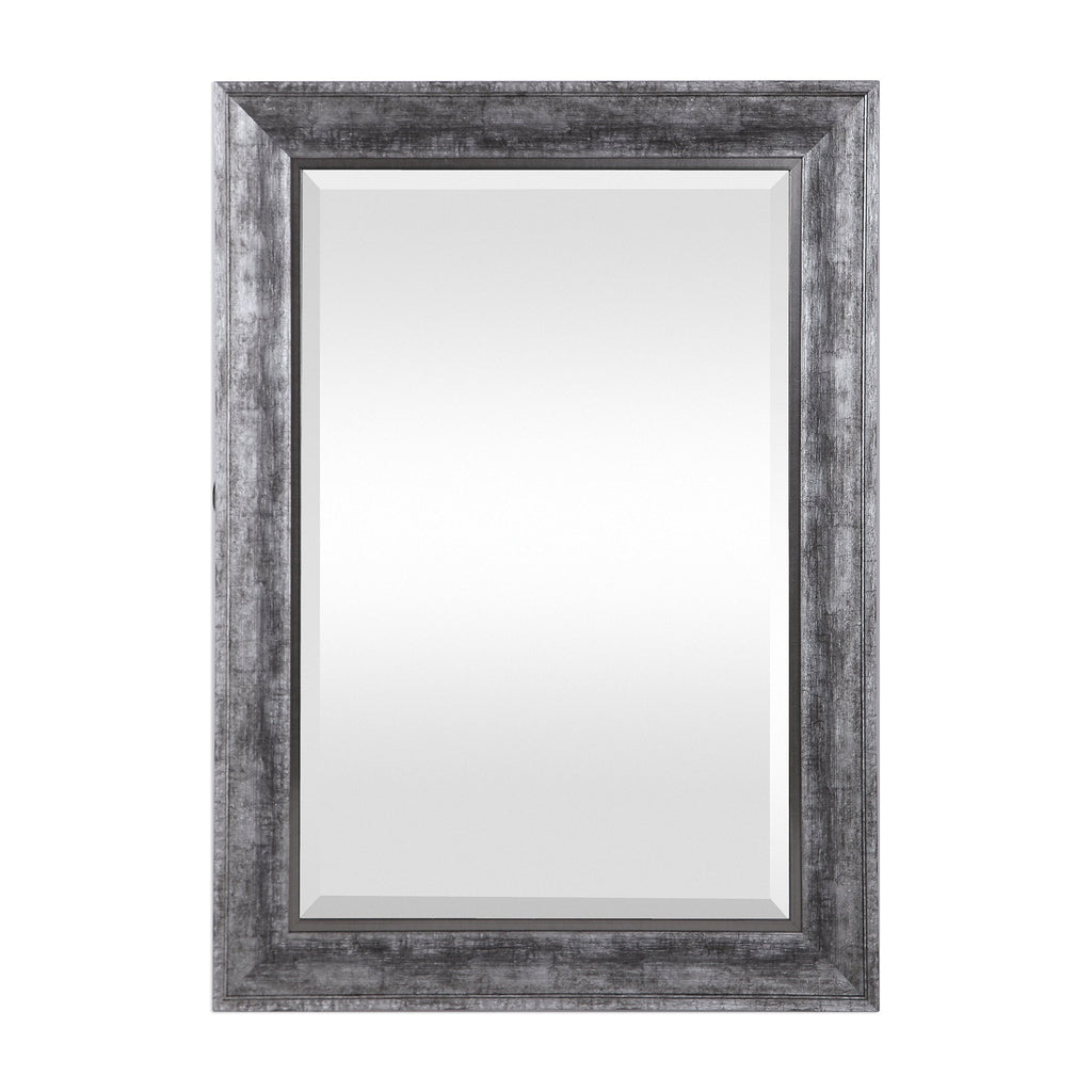 Affton Burnished Silver Mirror