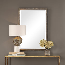 Barree Antiqued Champagne Mirror