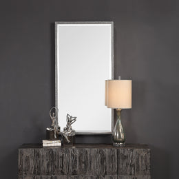 Gabelle Metallic Silver Mirror