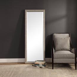 Cacelia Metallic Silver Mirror