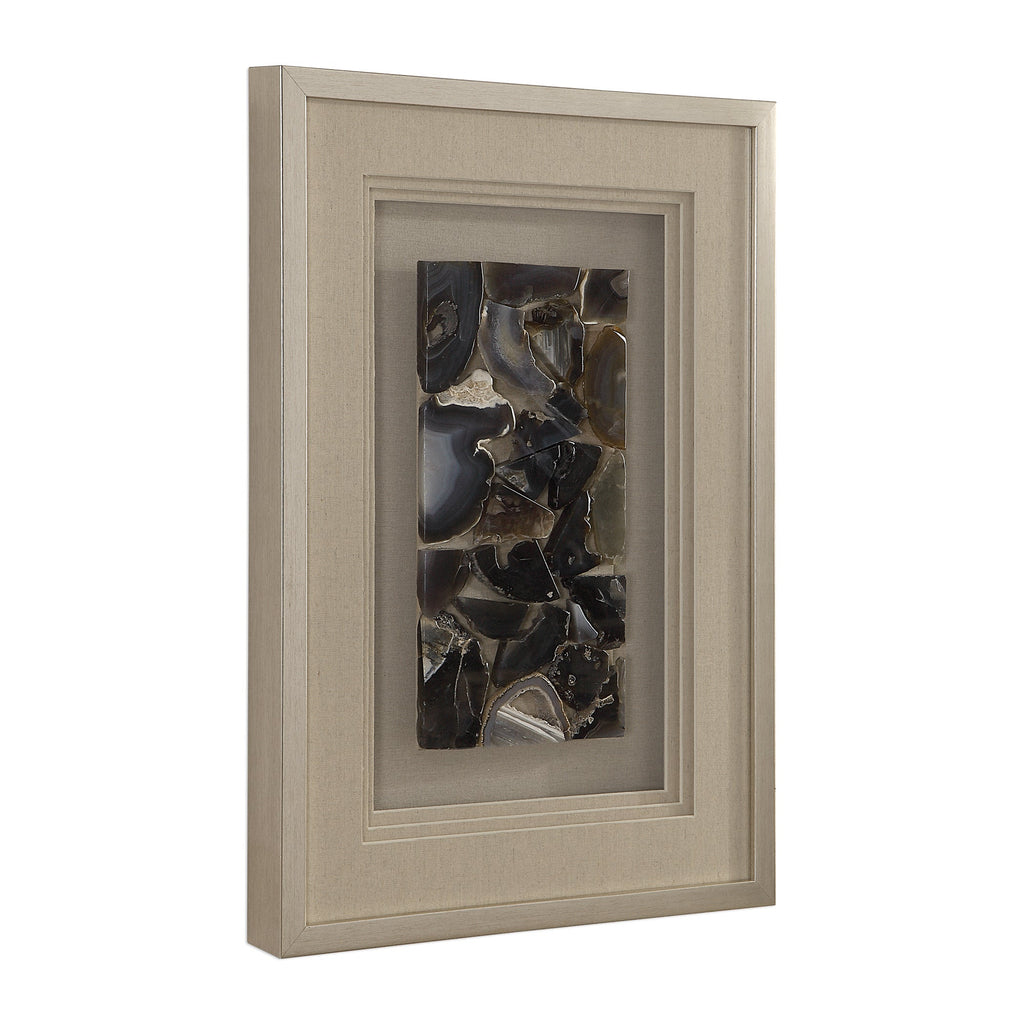 Seana Agate Stone Shadow Box