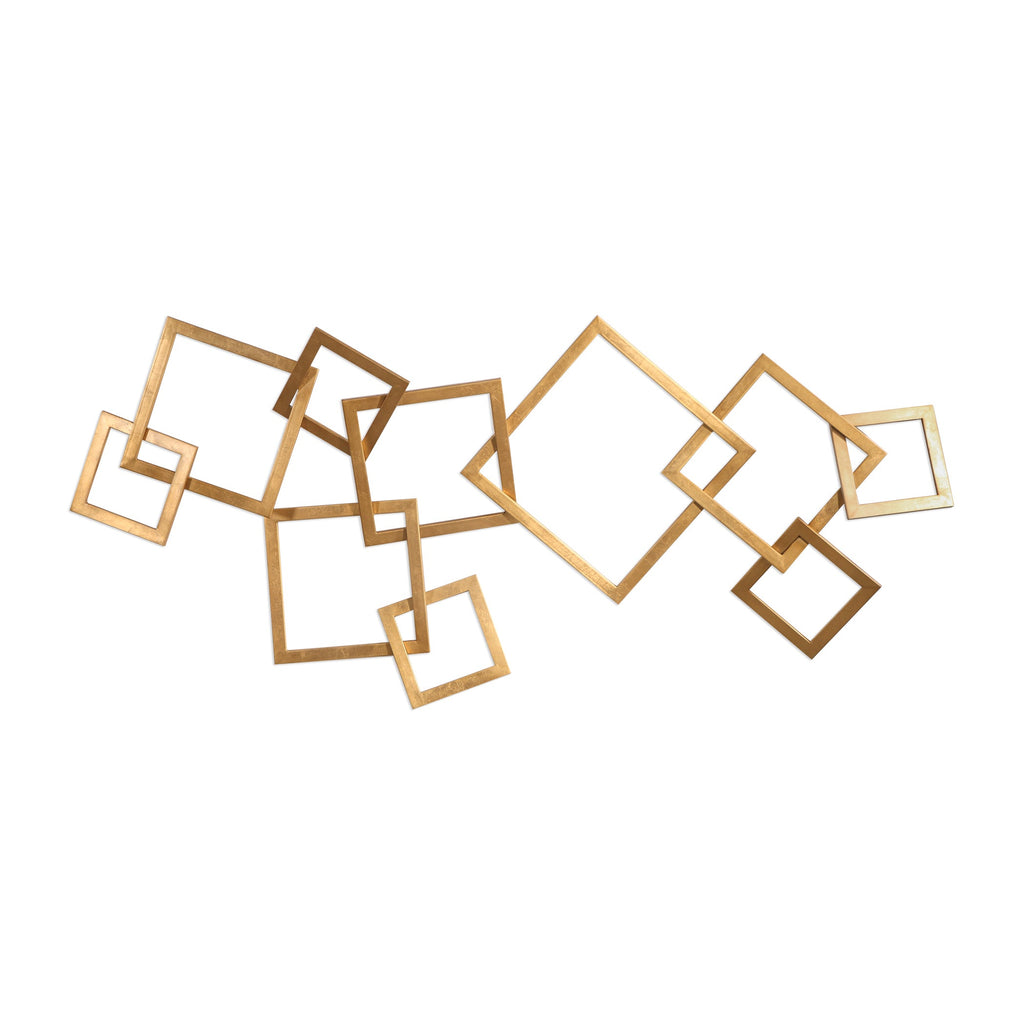 Vida Modern Gold Wall Art