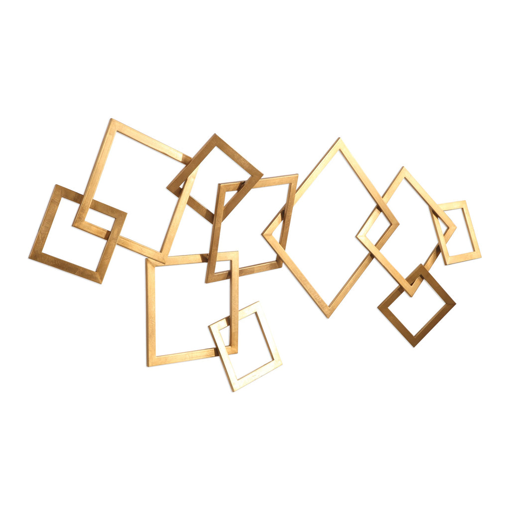 Vida Modern Gold Wall Art