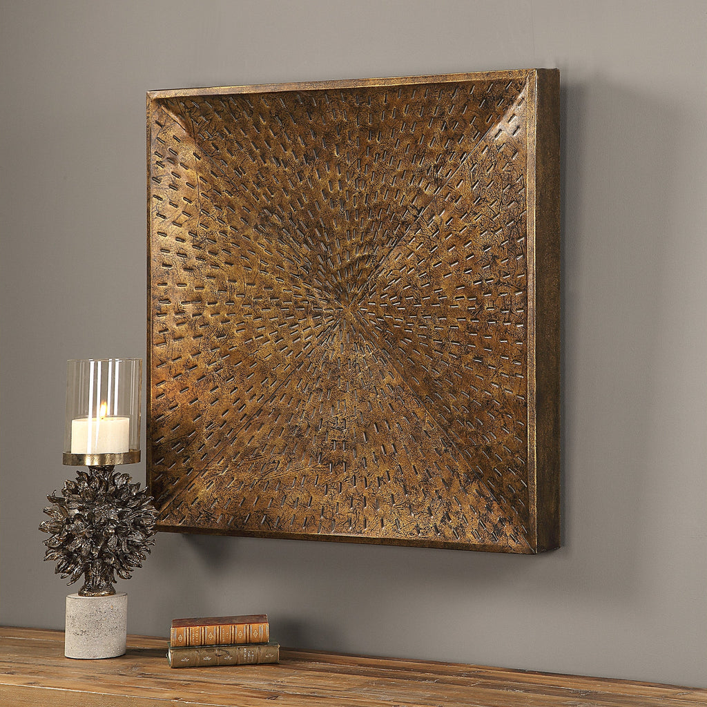 Blaise Antiqued Bronze Wall Art