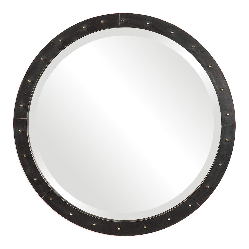 Beldon Round Industrial Mirror