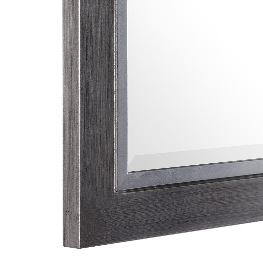 Moore Silver Square Mirror