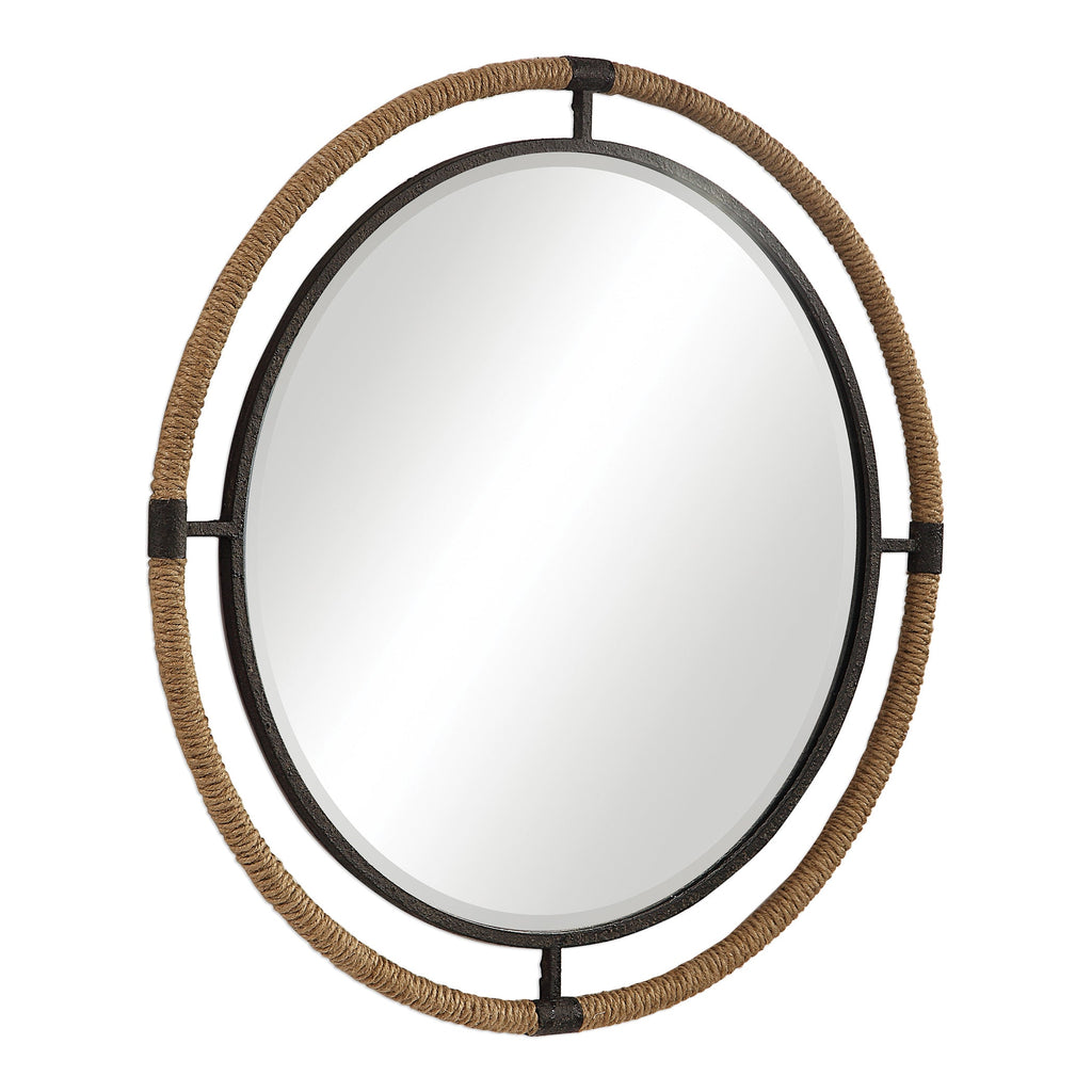 Melville Coastal Round Mirror