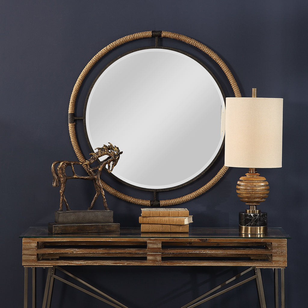 Melville Coastal Round Mirror