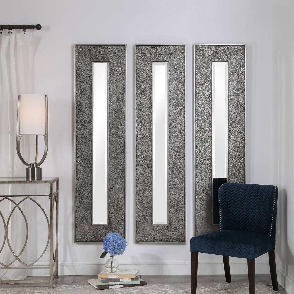 Bannon Tall Metallic Mirror