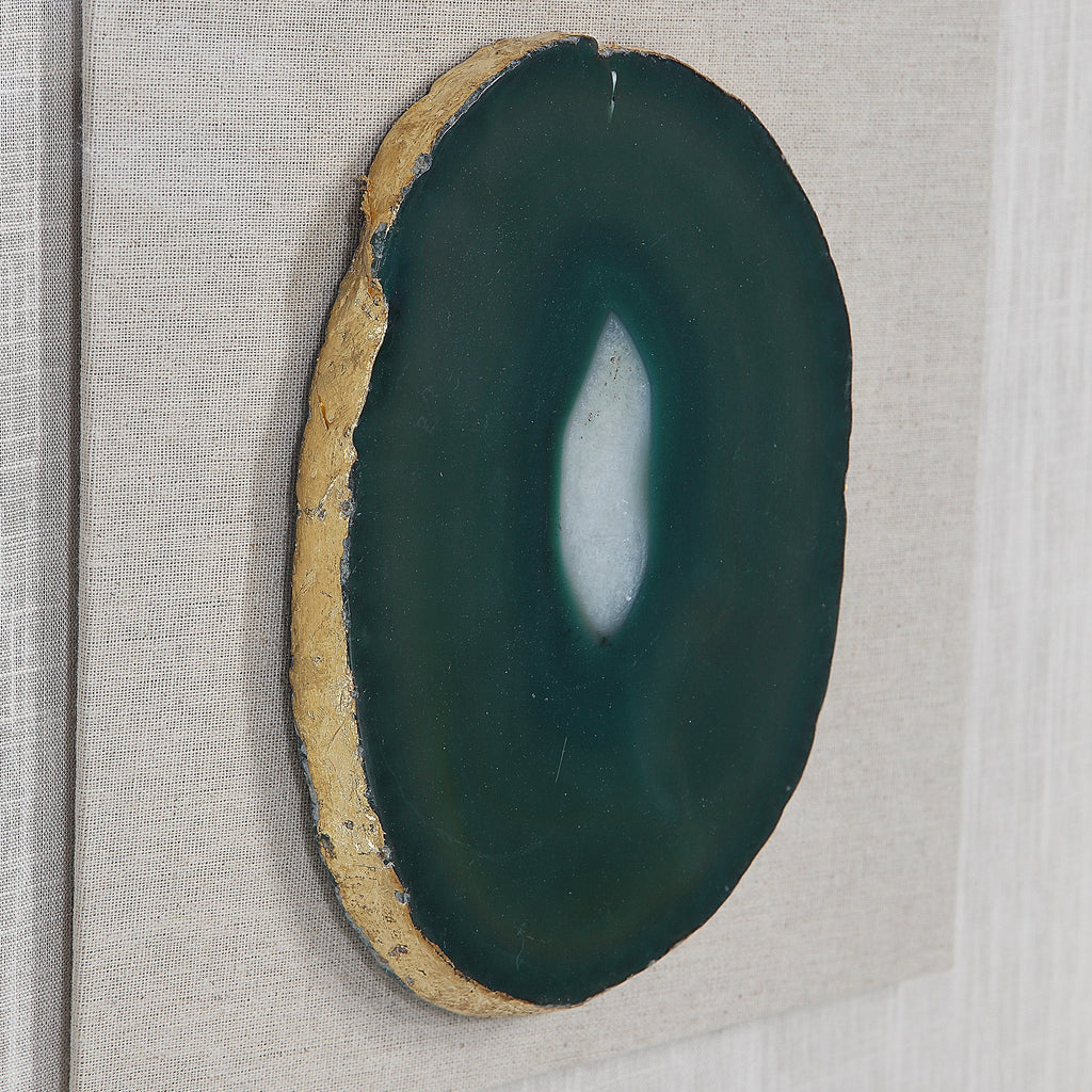 Keeva Agate Stone Shadow Box