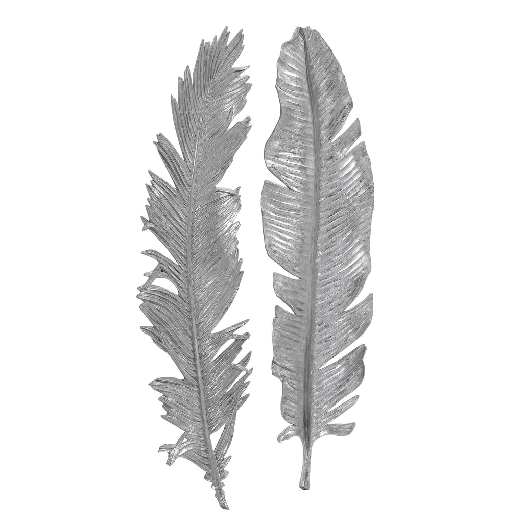 Sparrow Silver Wall Decor Set of 2