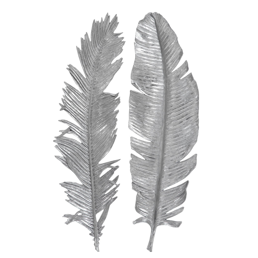 Sparrow Silver Wall Decor Set of 2