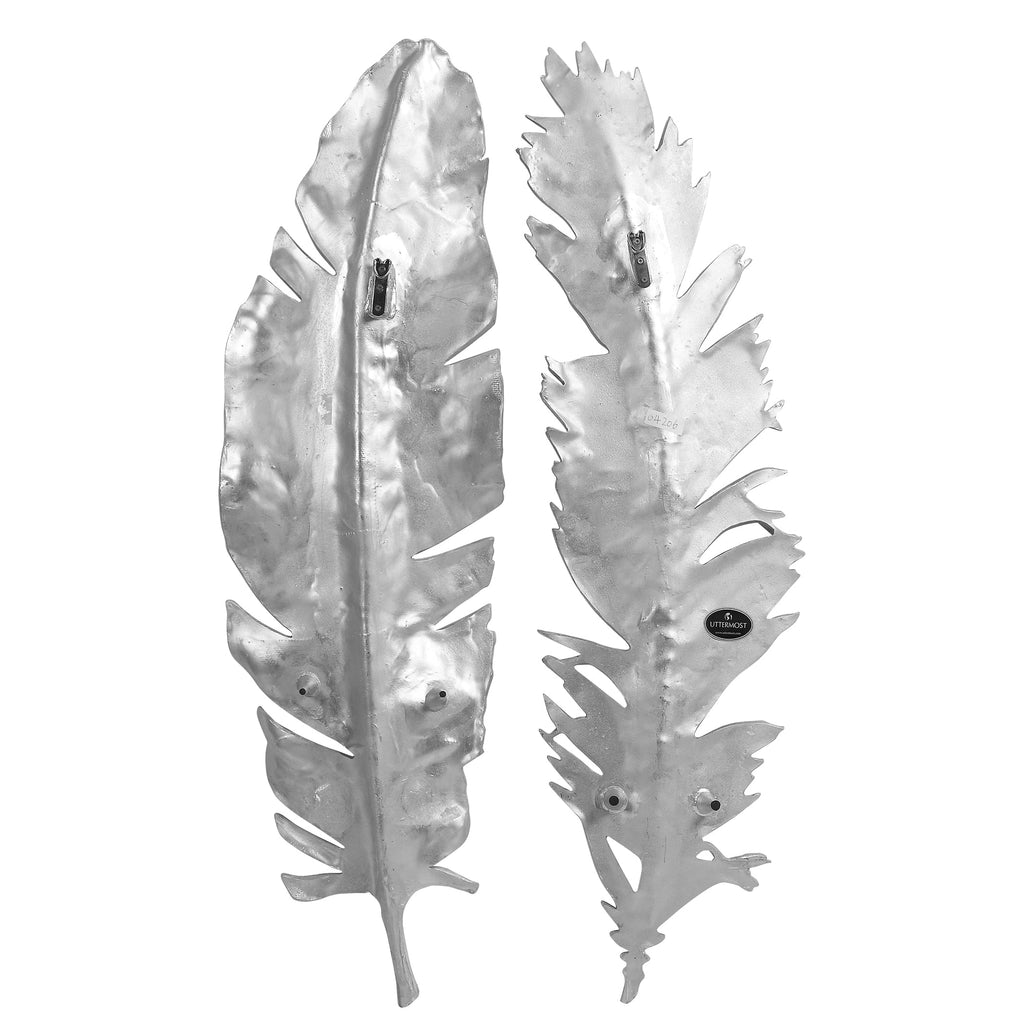 Sparrow Silver Wall Decor Set of 2