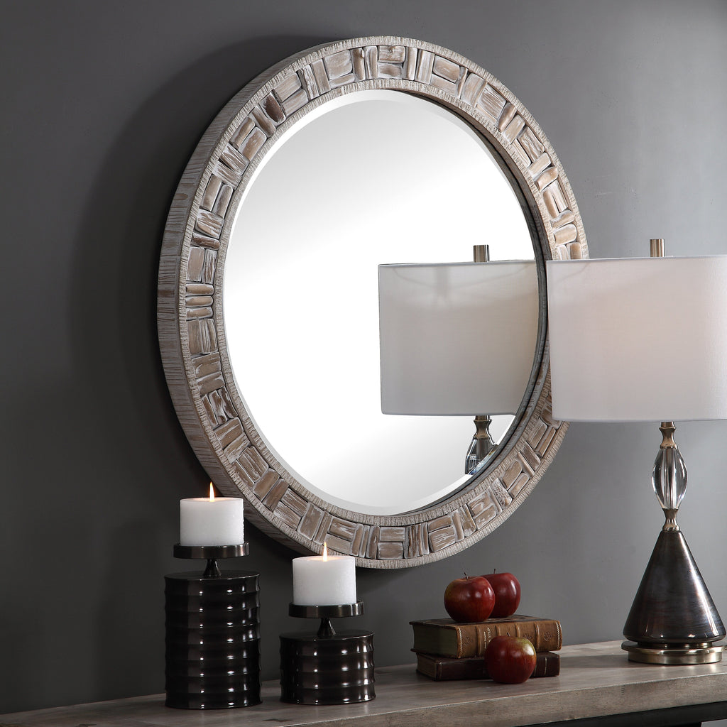 Del Mar Round Mirror