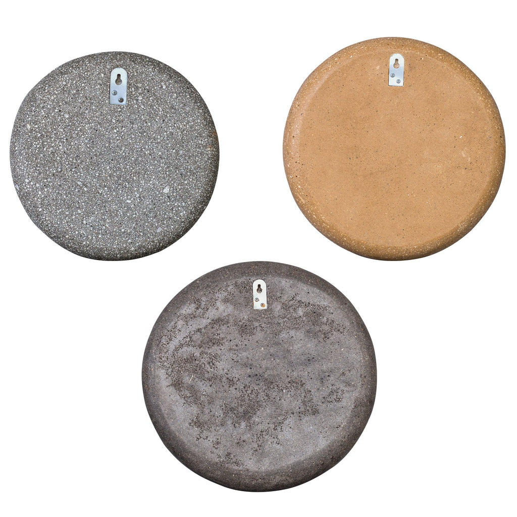 Gaia Stone Plate Wall Decor Set of 3