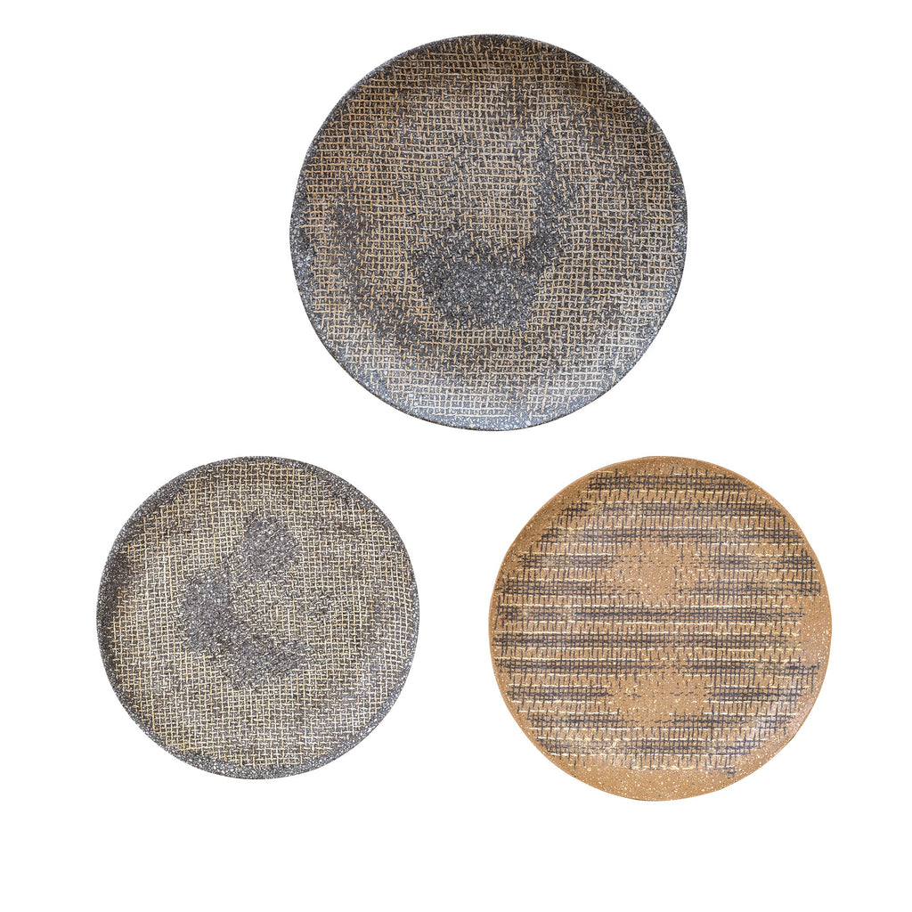 Gaia Stone Plate Wall Decor Set of 3