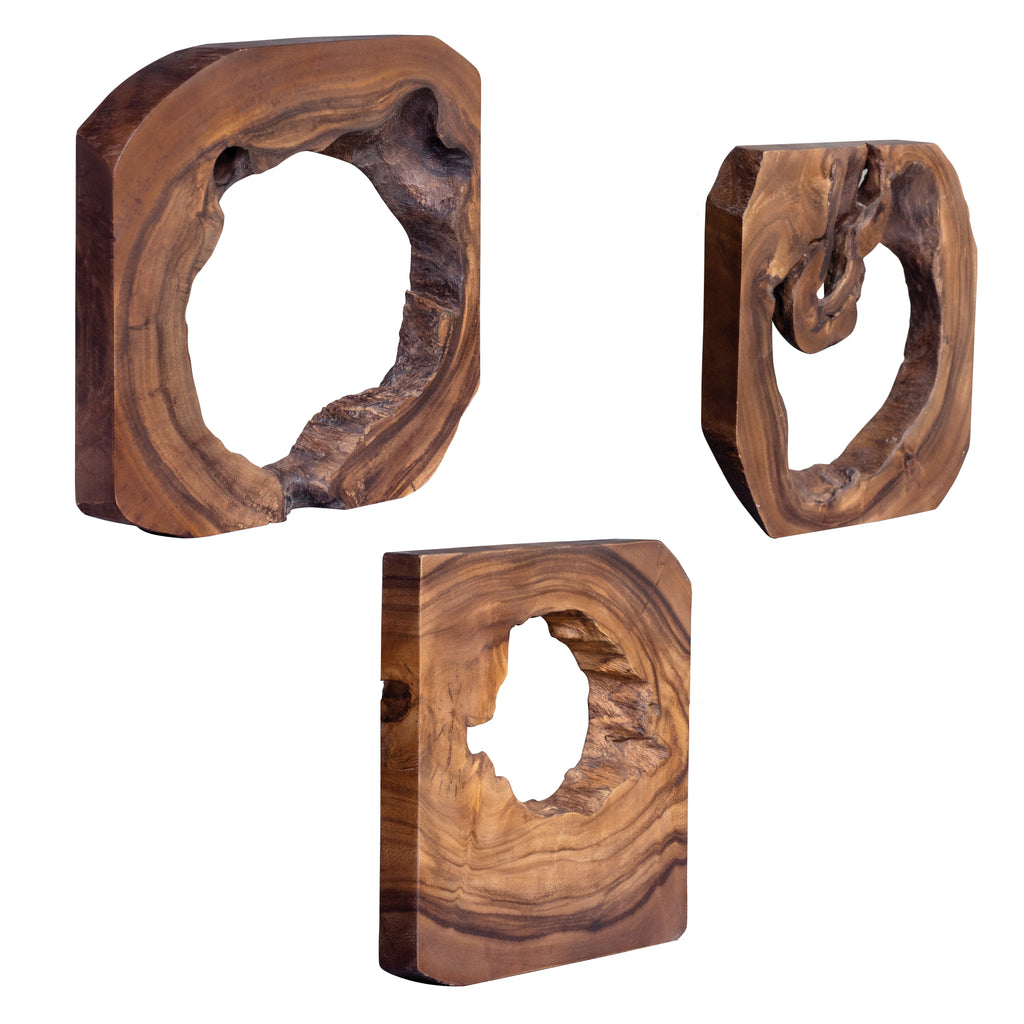 Adlai Wood Wall Art Set of 6