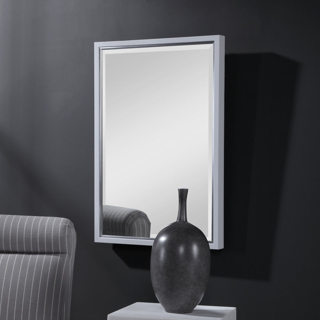 Barnaby White Vanity Mirror