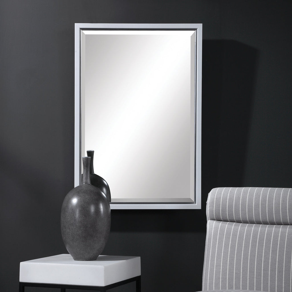 Barnaby White Vanity Mirror