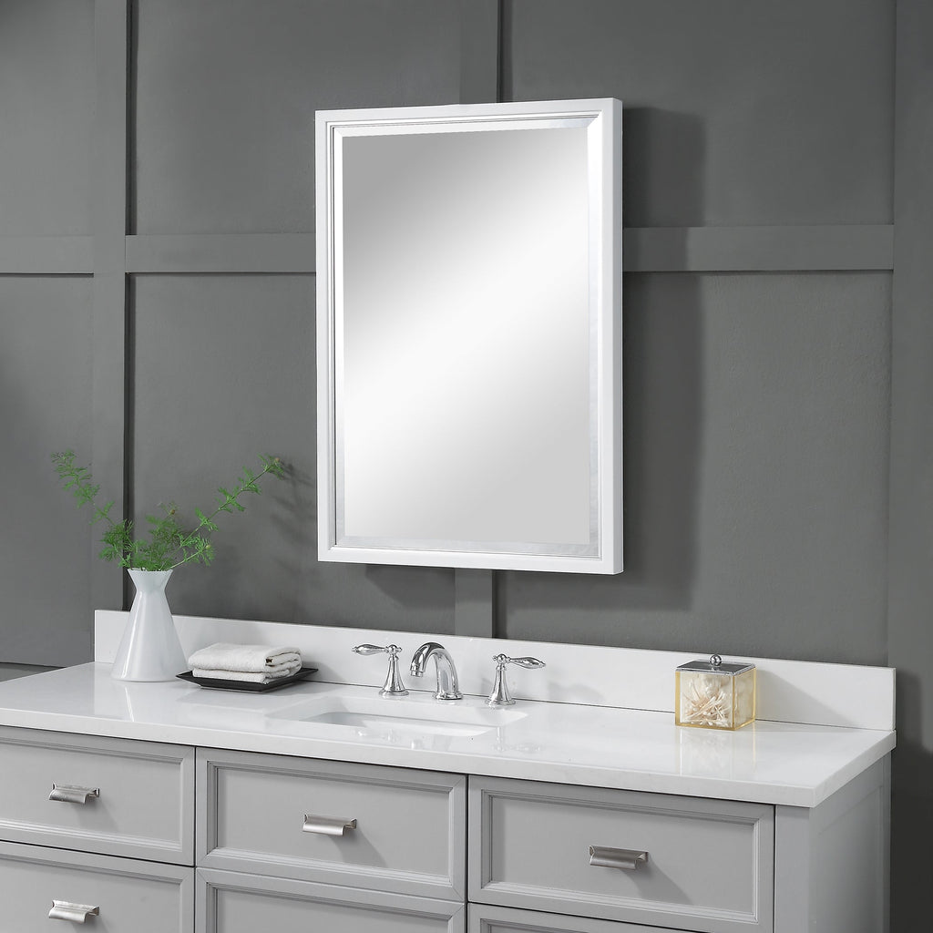 Barnaby White Vanity Mirror