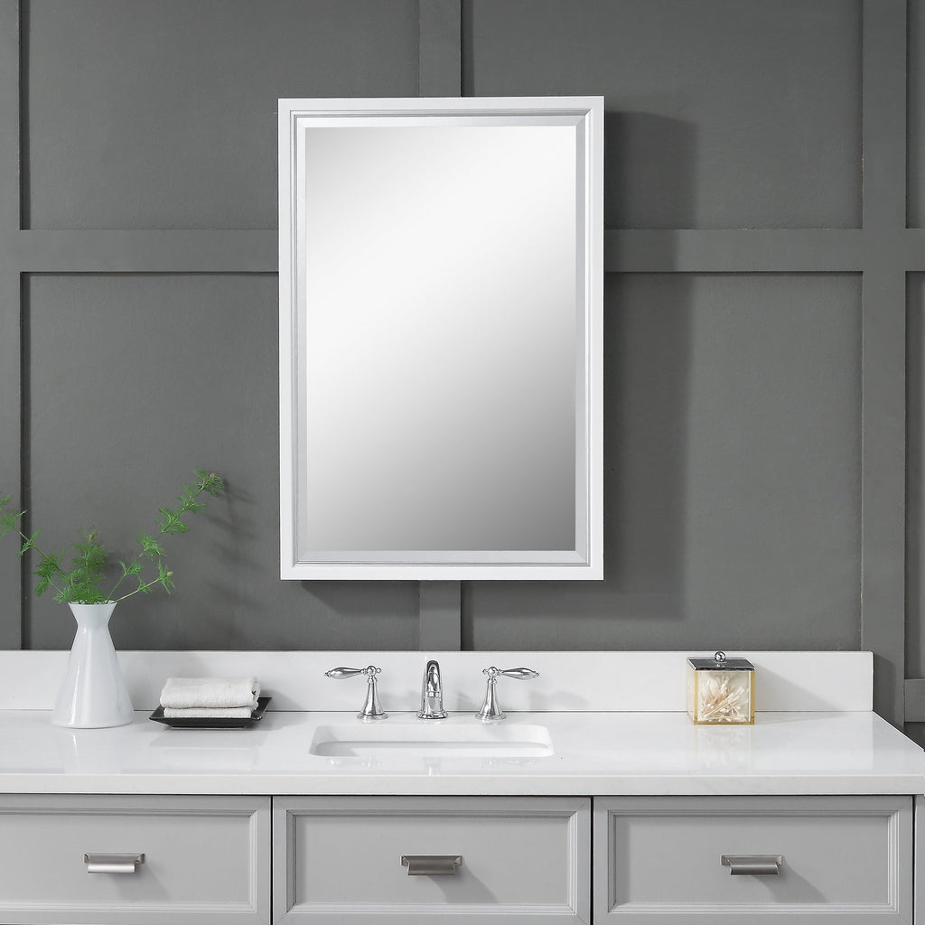 Barnaby White Vanity Mirror