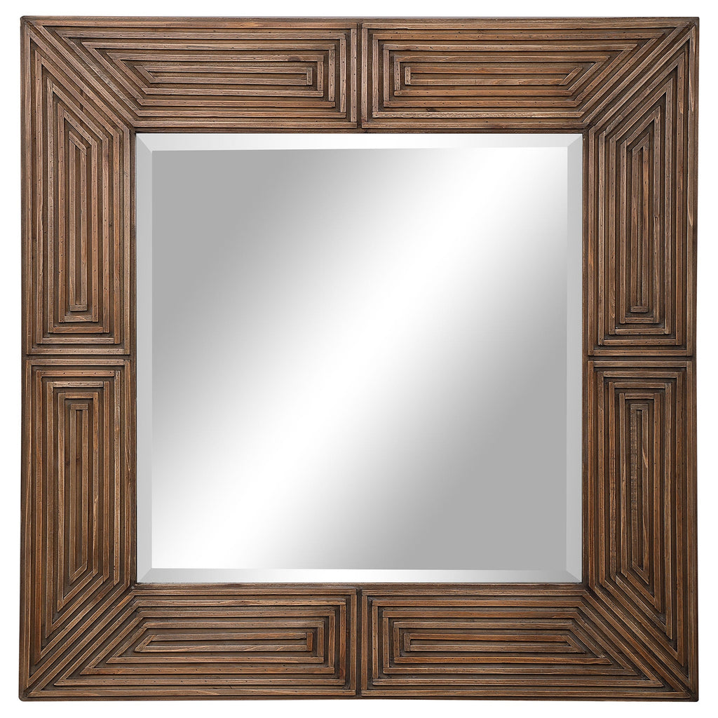 Traveler Geometric Square Mirror