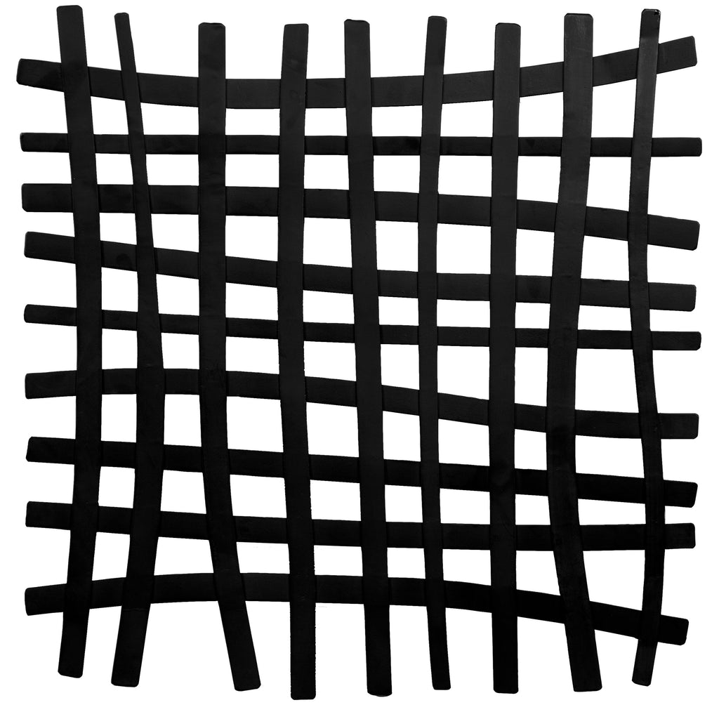 Gridlines Iron Wall Decor