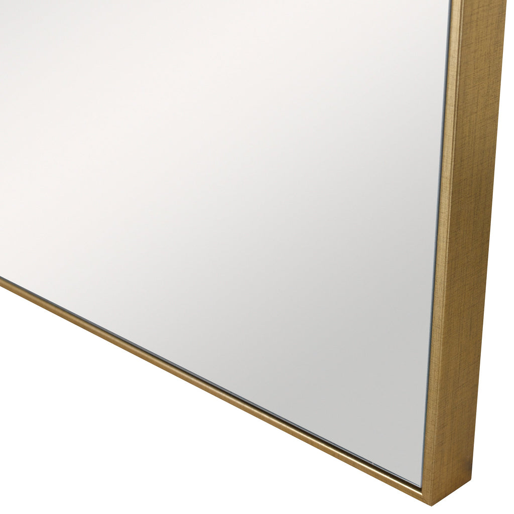 Alexo Gold Square Mirror