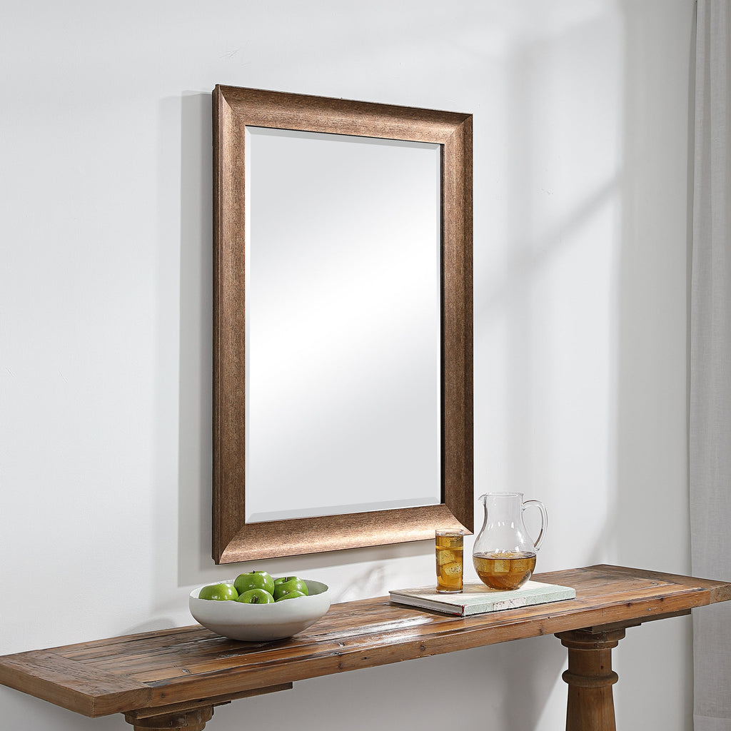 Pemberly Rustic Bronze Mirror