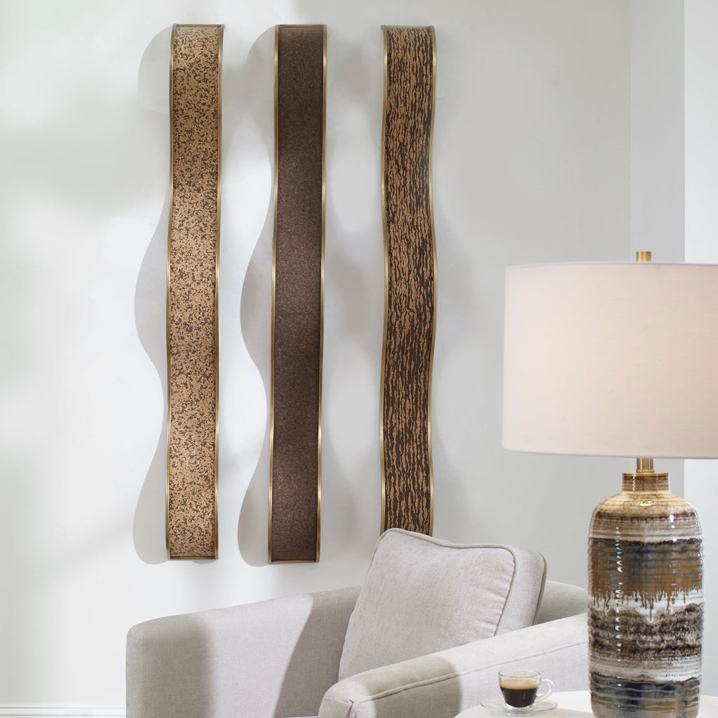 Valdivia Serpentine Wall Decor, Set of 3