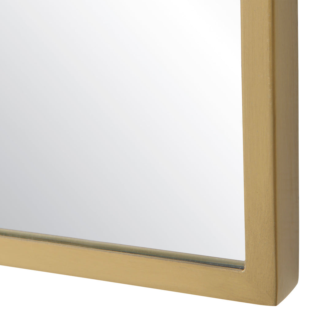 Caddington Tall Brass Mirror