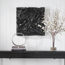 Rio Black Wood Wall Decor