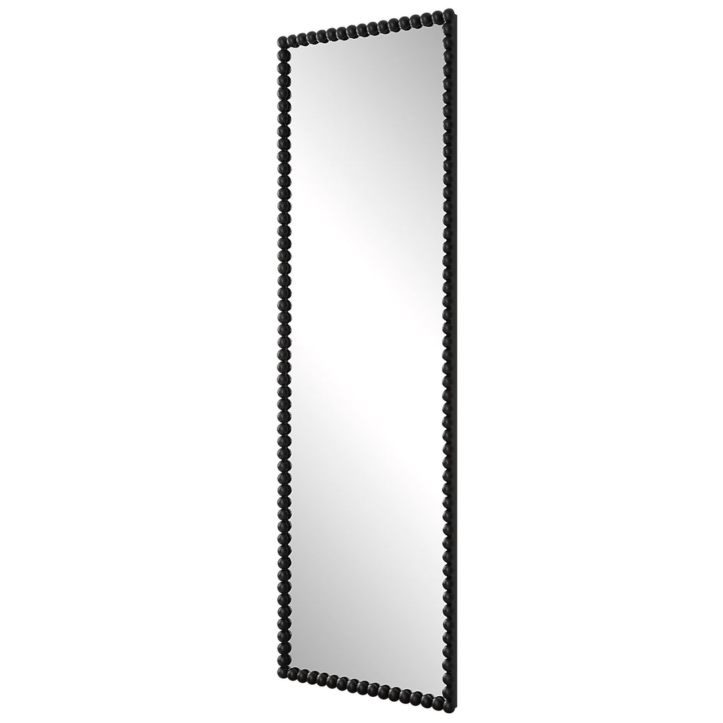 Serna Black Tall Mirror