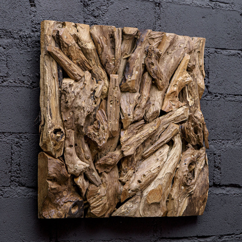 Rio Natural Wood Wall Decor