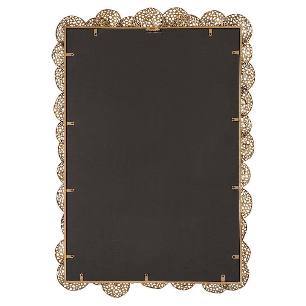 Ripley Gold Lotus Mirror