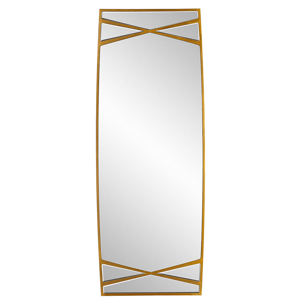 Gentry Oversized Gold Mirror