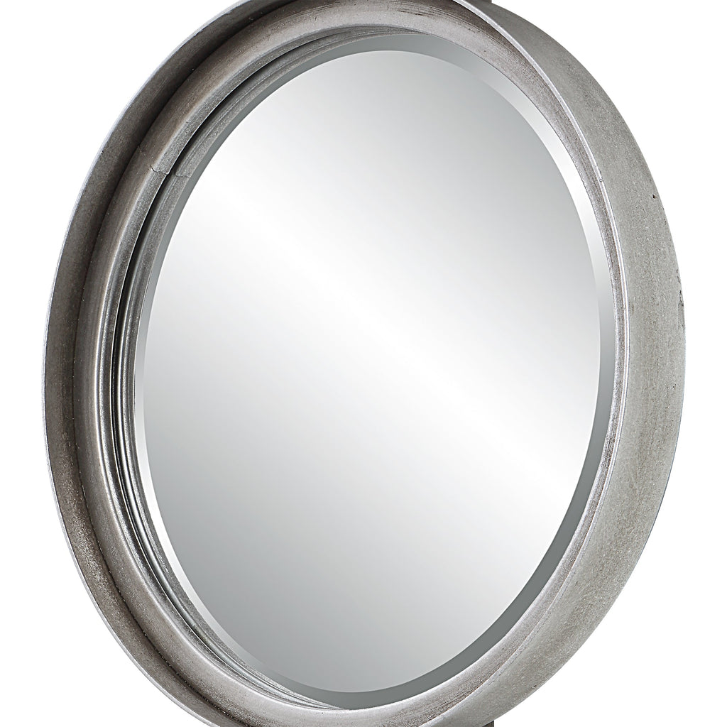 Button Silver Mirror