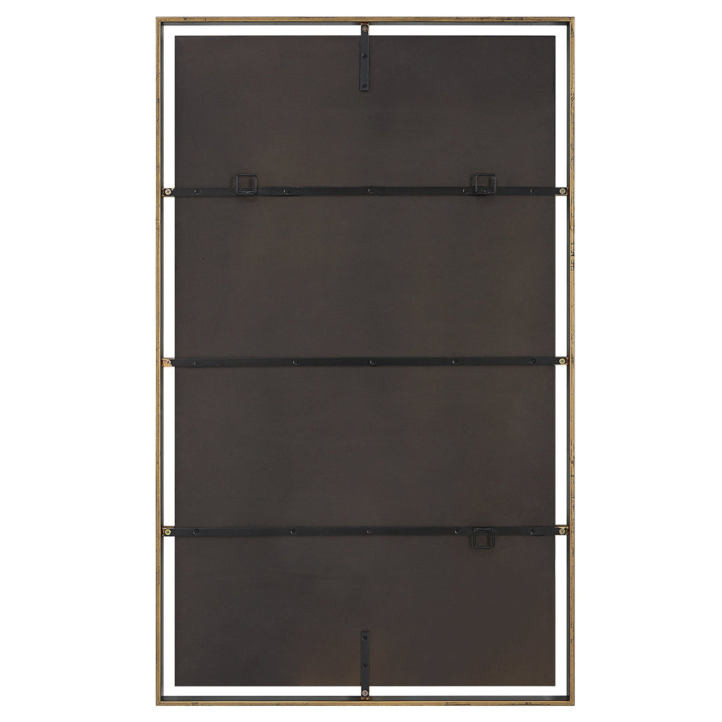 Egon Rectangular Bronze Mirror