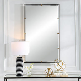 Egon Rectangular Bronze Mirror