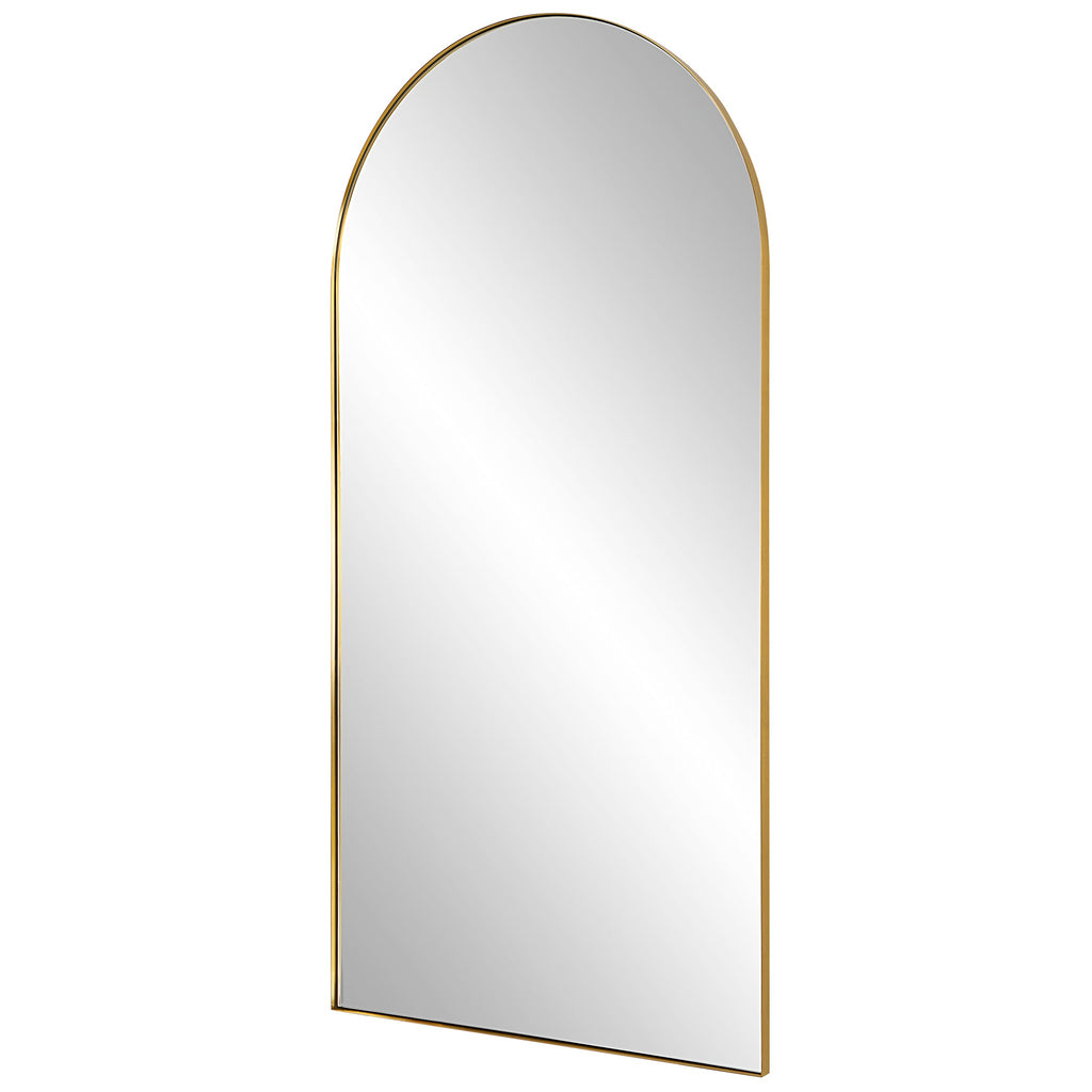 Crosley Antique Brass Arch Mirror