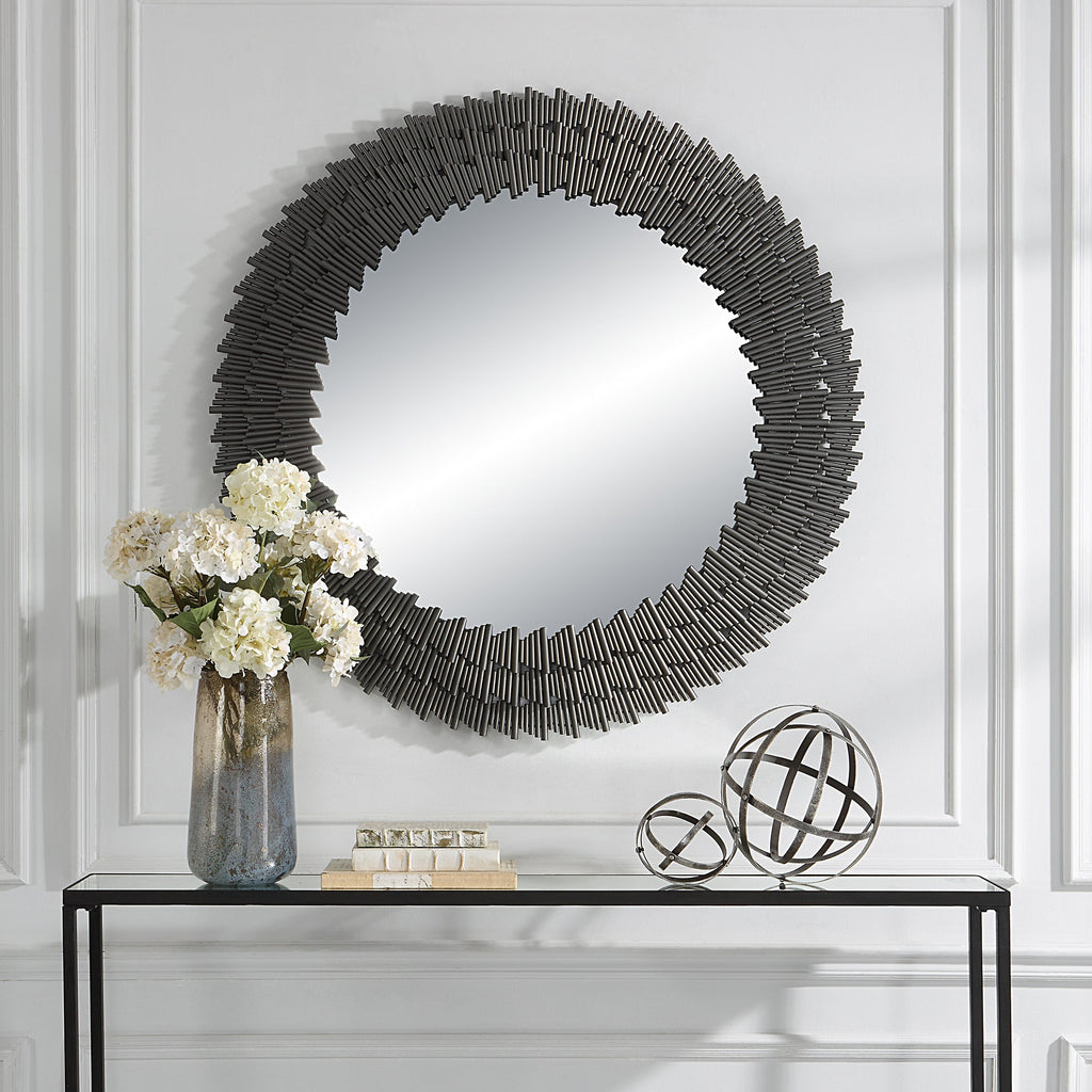 Illusion Modern Round Mirror