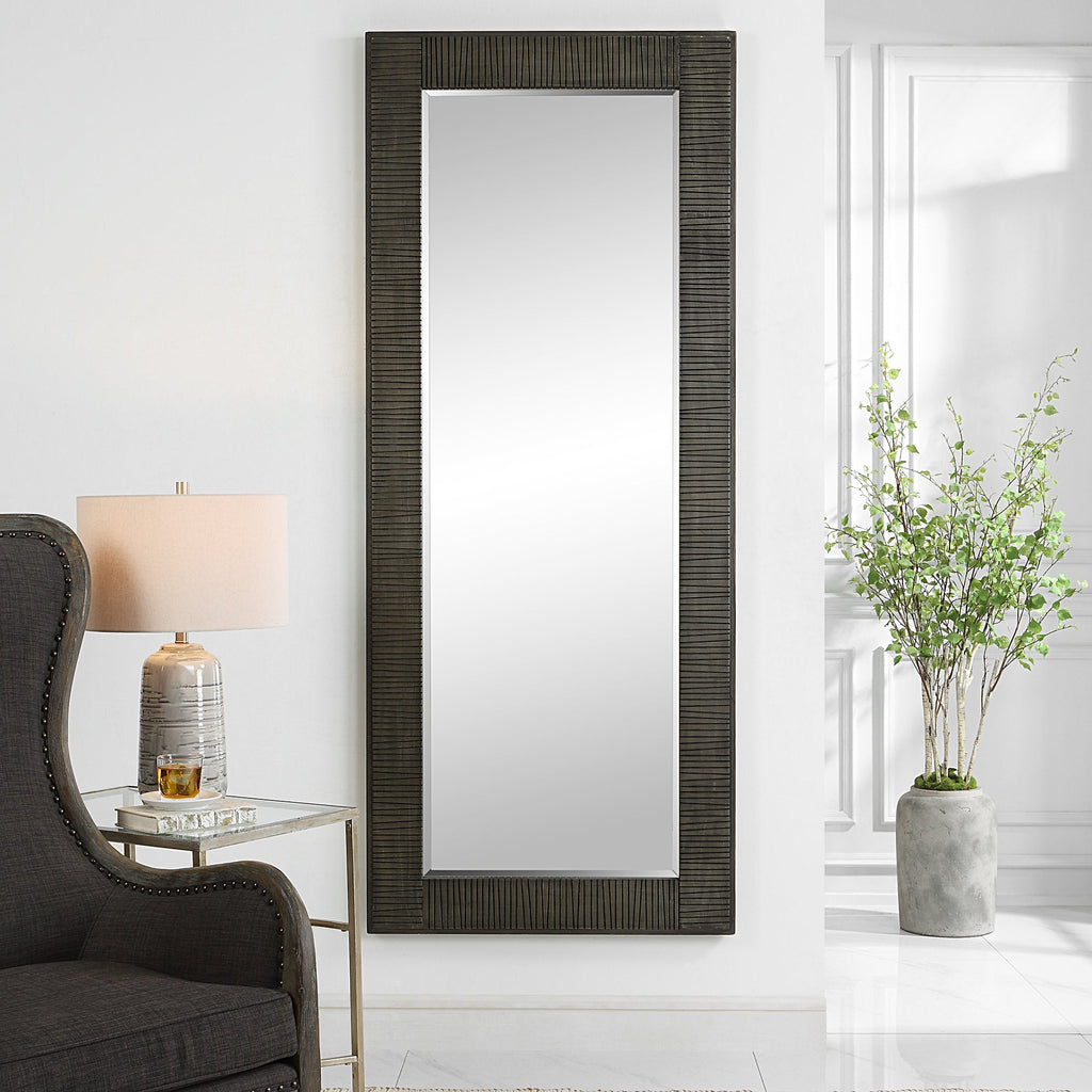 Figaro Oversized Wooden Mirror