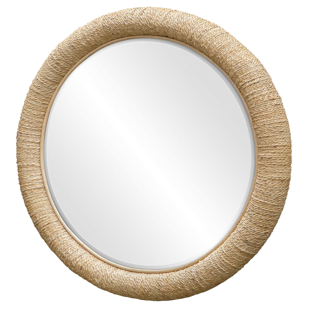 Mariner Natural Round Mirror