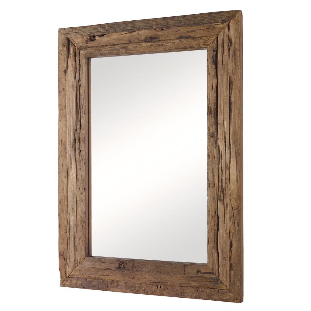 Rennick Rustic Wood Mirror