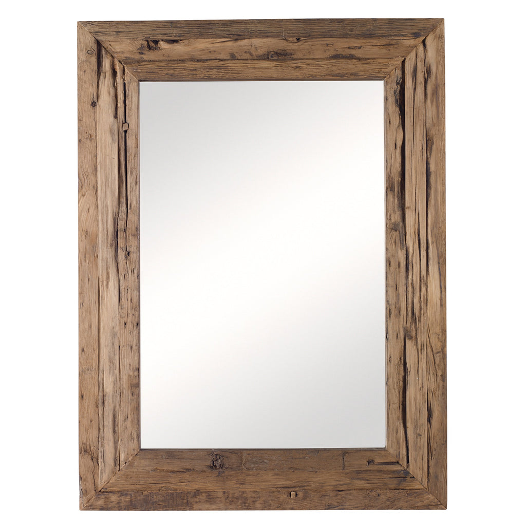 Rennick Rustic Wood Mirror