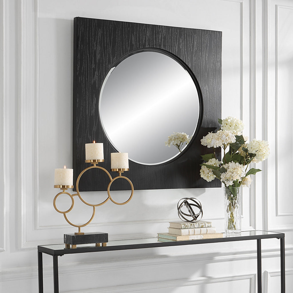 Hillview Wood Panel Mirror