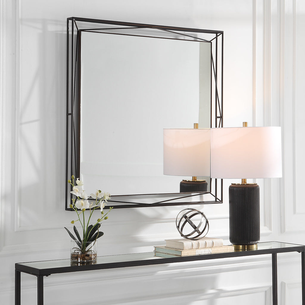 Entangled Modern Square Mirror