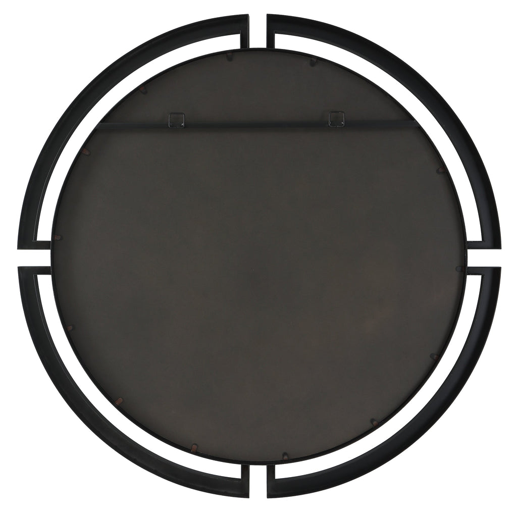 Quadrant Modern Round Mirror